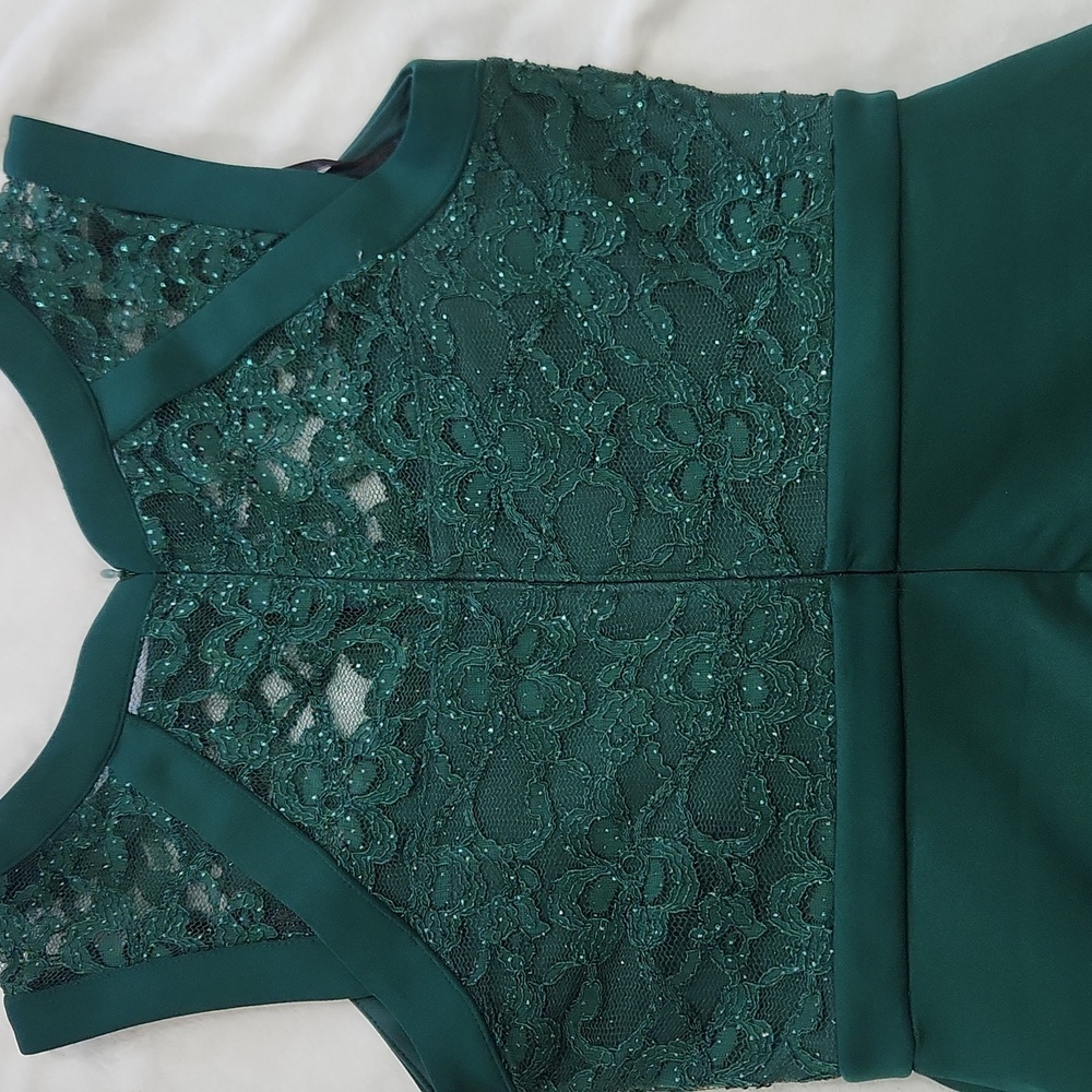 Enfocus Studio Teal Embellished Midi Dress - Picture 7 of 7